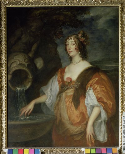 Portrait of Lucy Percy, Countess of Carlisle (1599-1660) c.1637-40 by Anthony van Dyck